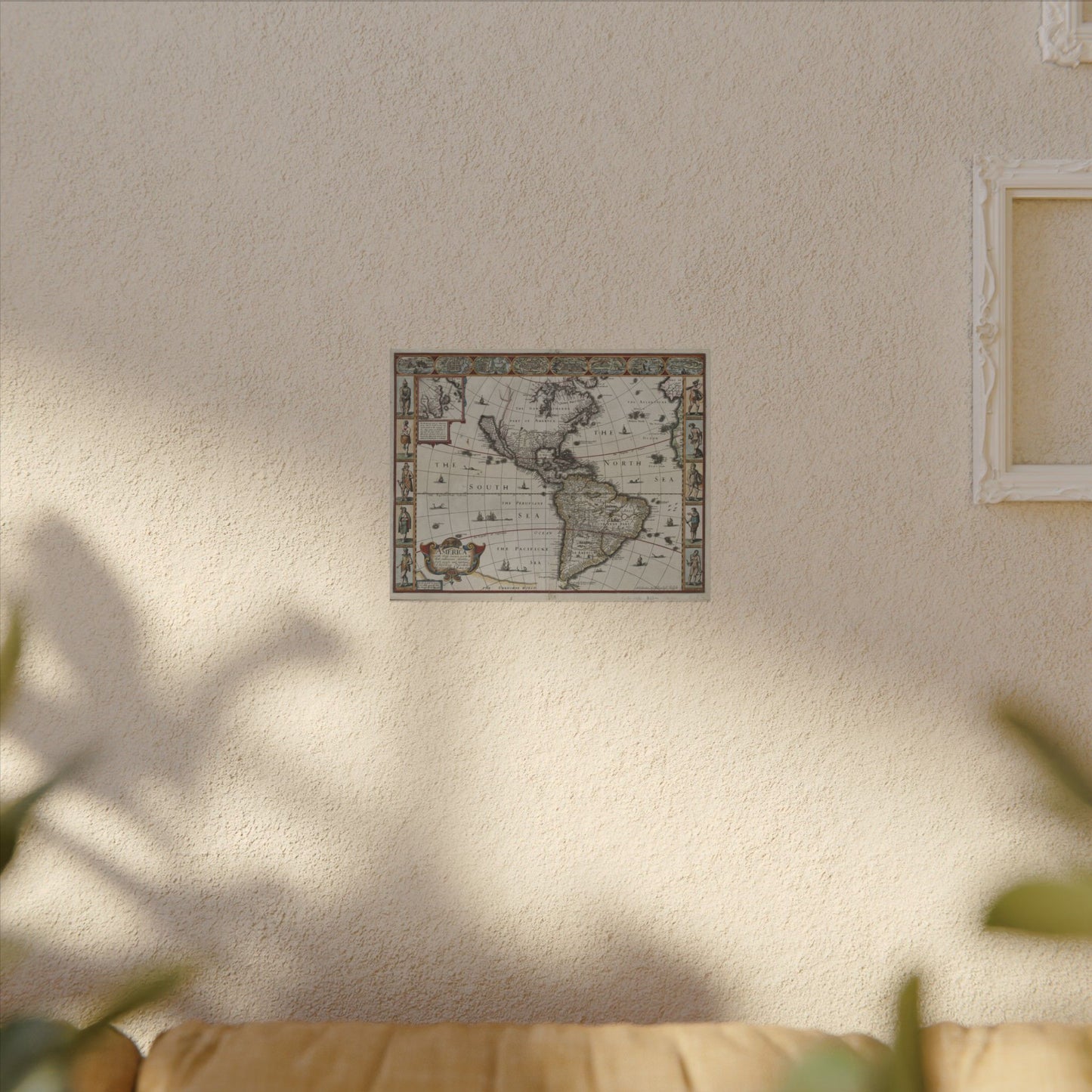 America With Those Known Parts in That Unknowne Worlde - John Speed (1626)